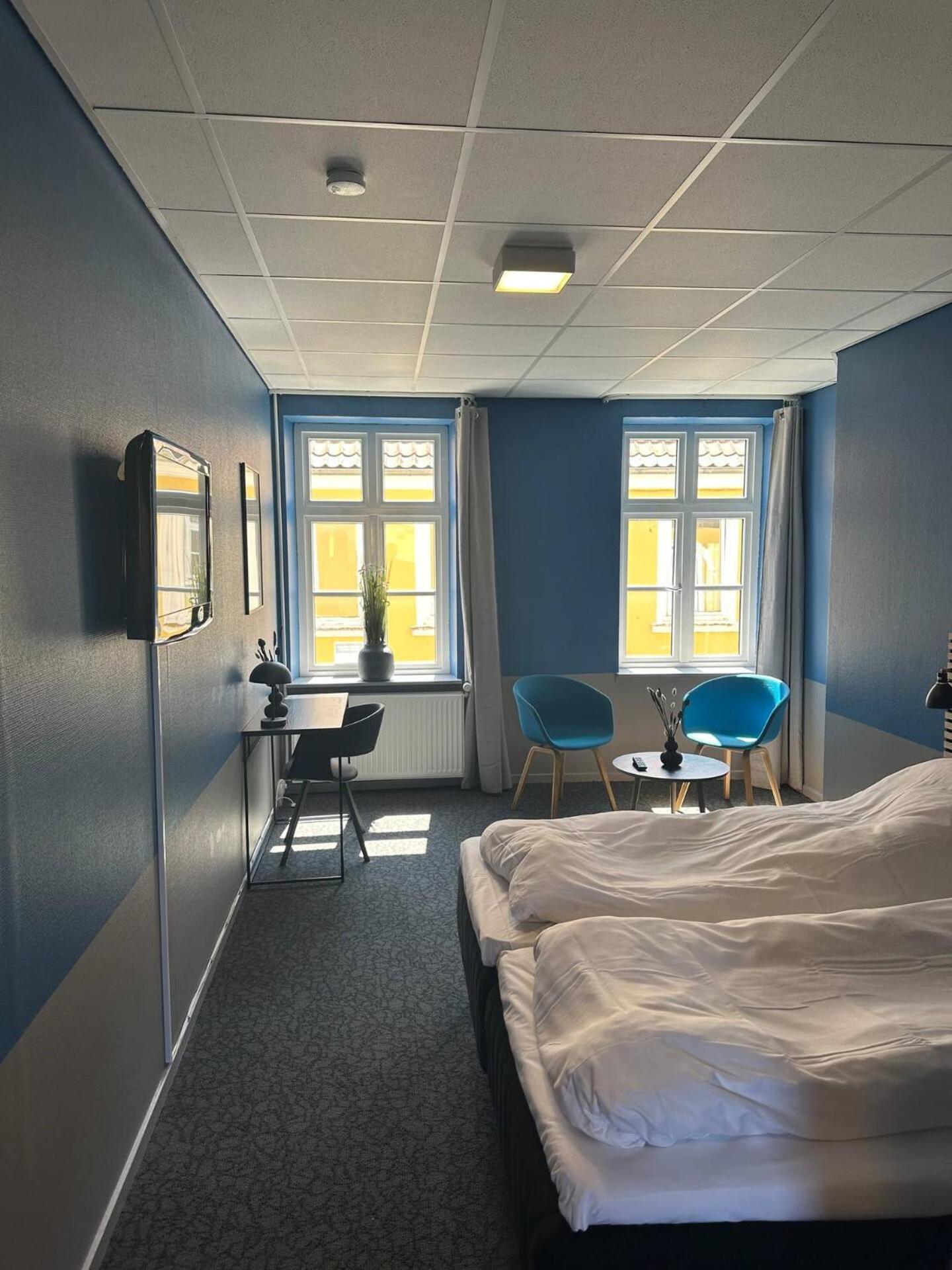 Blue Double Room 6 On Pedestrian Street Saeby Exteriér fotografie